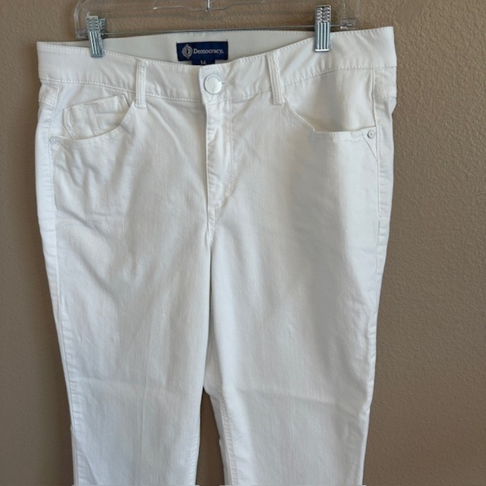 Democracy Women's White Absolution Itty Bitty Boo… - image 3